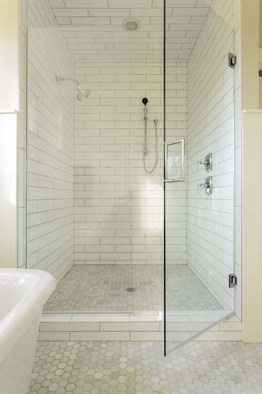 Beautiful Shower with Modern Fixtures